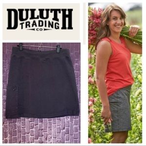 Charcoal Grey “NoGa” Knit Skort